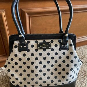 Kate Spade Polka Dot Purse - Authentic